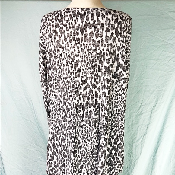 GEORGE- Animal Print Long Top - Picture 6 of 10